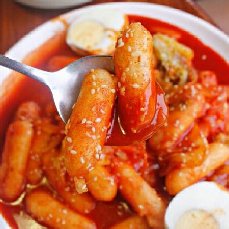 Bánh gạo cay Tokbokki Bánh gạo cay Tokbokki
