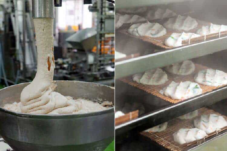 Các loại chả cá Hàn Quốc bằng phương pháp gia nhiệt Các loại chả cá Hàn Quốc bằng phương pháp gia nhiệt