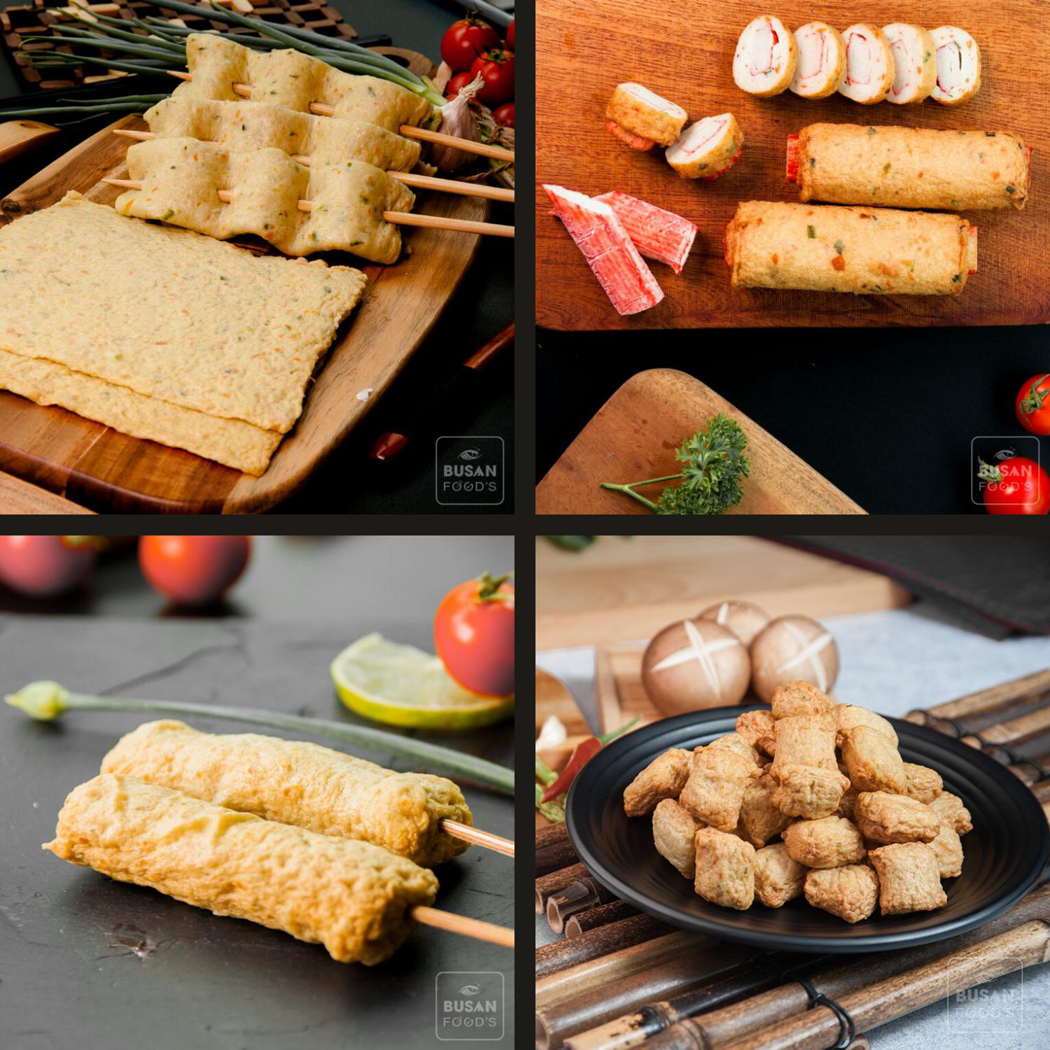 Một số sản phẩm chả cá Hàn Quốc
